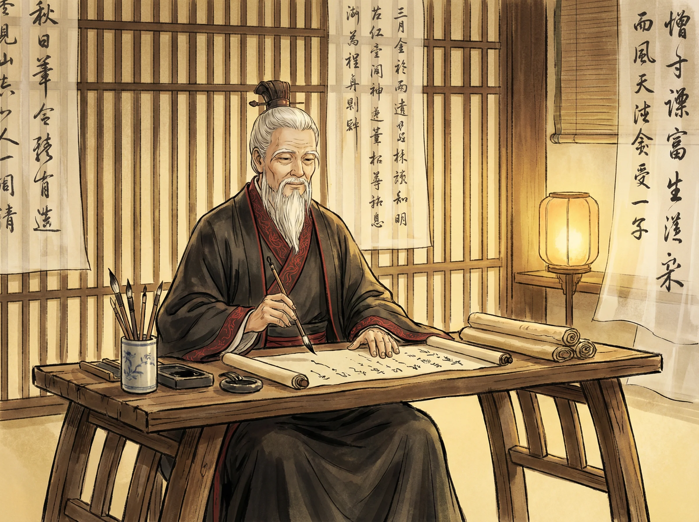 pg试玩首席鉴赏师李清照号易安居士书法家形象