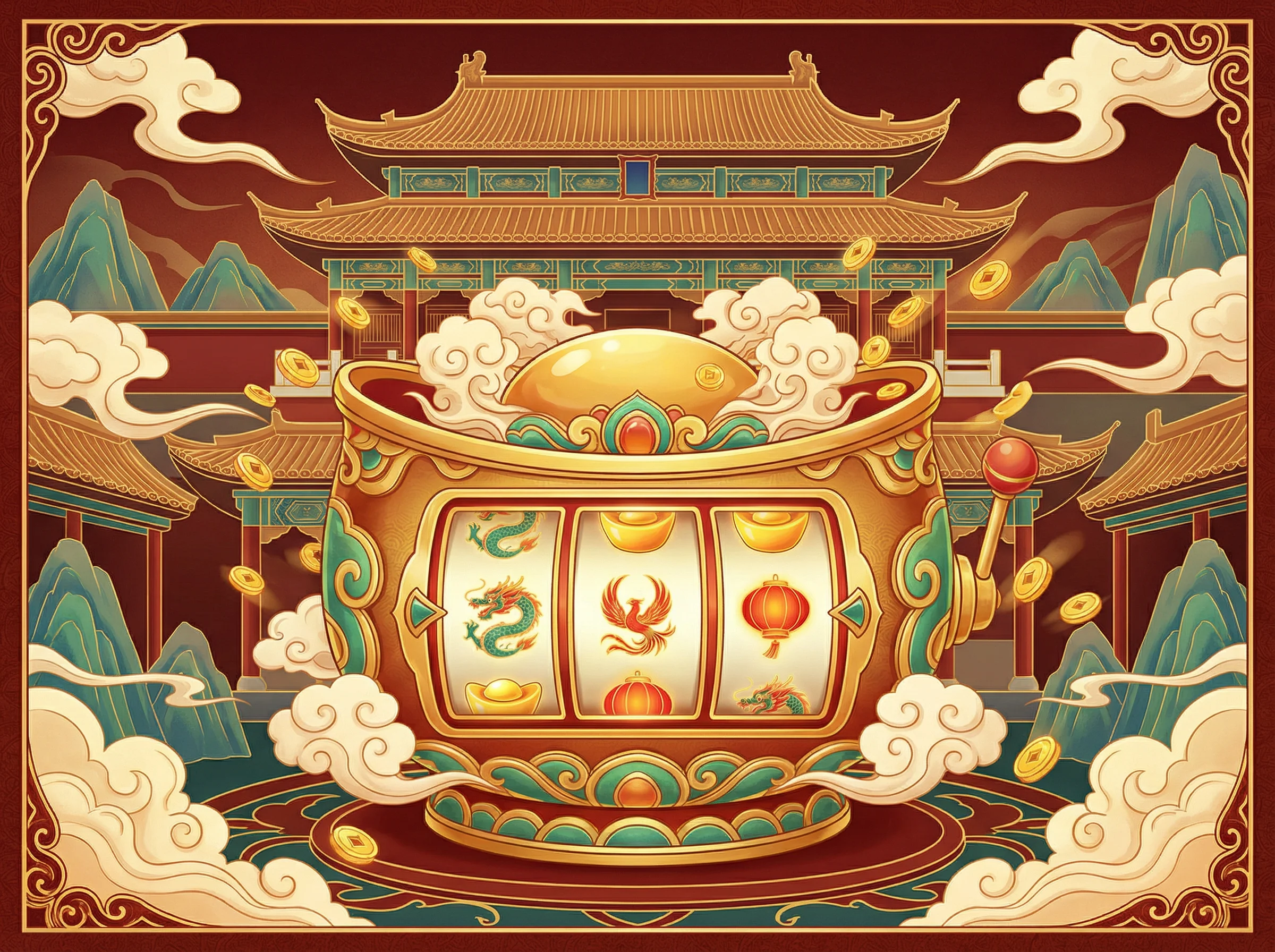 pg试玩聚宝盆老虎机经典游戏龙凤呈祥